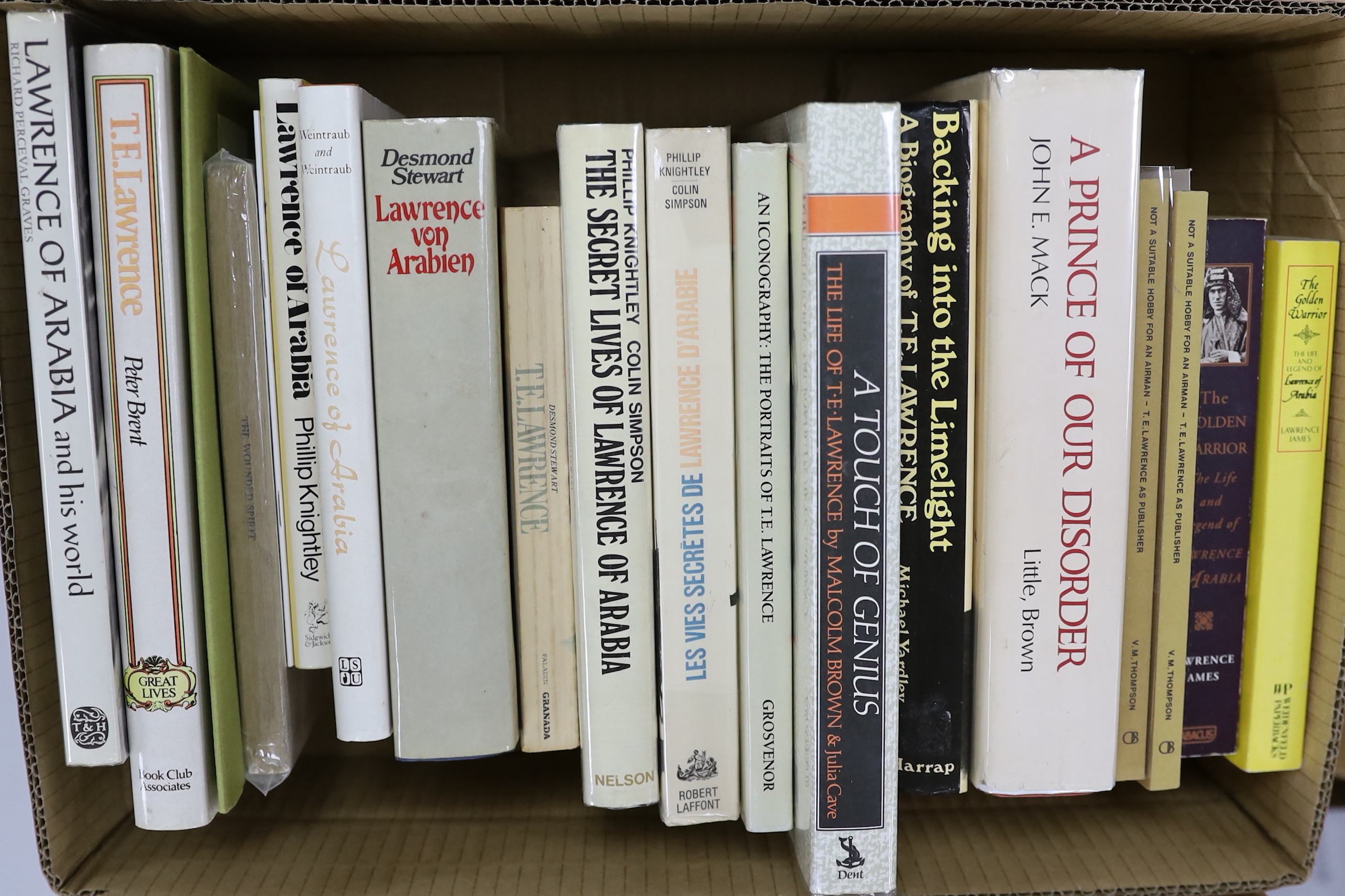 Lawrence, T. E. CB, DSO (1888-1935) - An Extensive Collection of works, consisting of 159 books. Philip O’Brien’s A Bibliography, Oak Knoll Press, 2000, references given in brackets.
